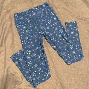 LuLaRoe Snowflake Leggings